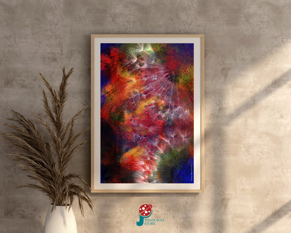Modern Colourful Abstract Wall Art Jpg Modern Poster Instant Designed For Home Designed For Office