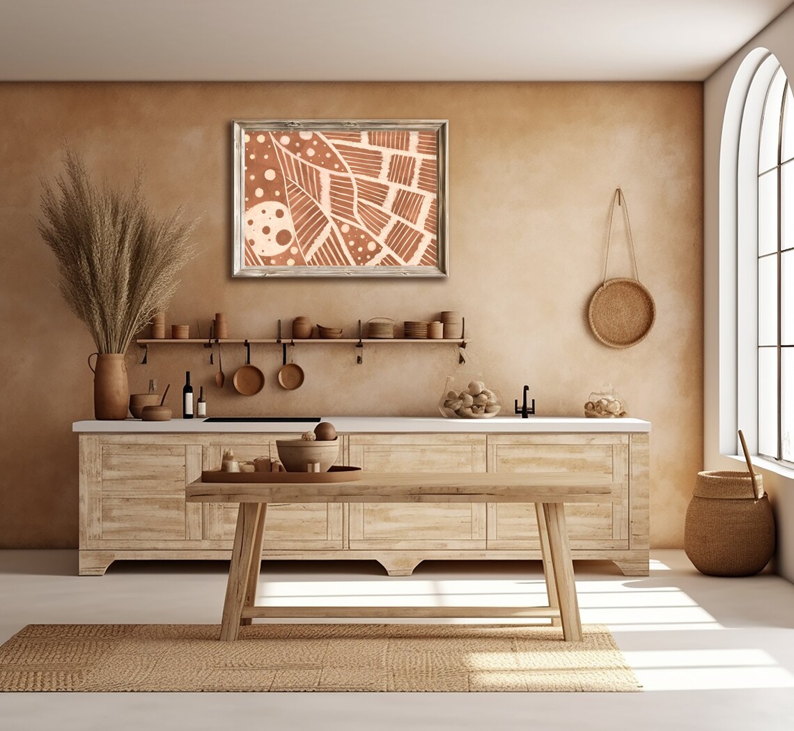 Bohem Wall Art, Boho Abstract Modern Art - Image 4