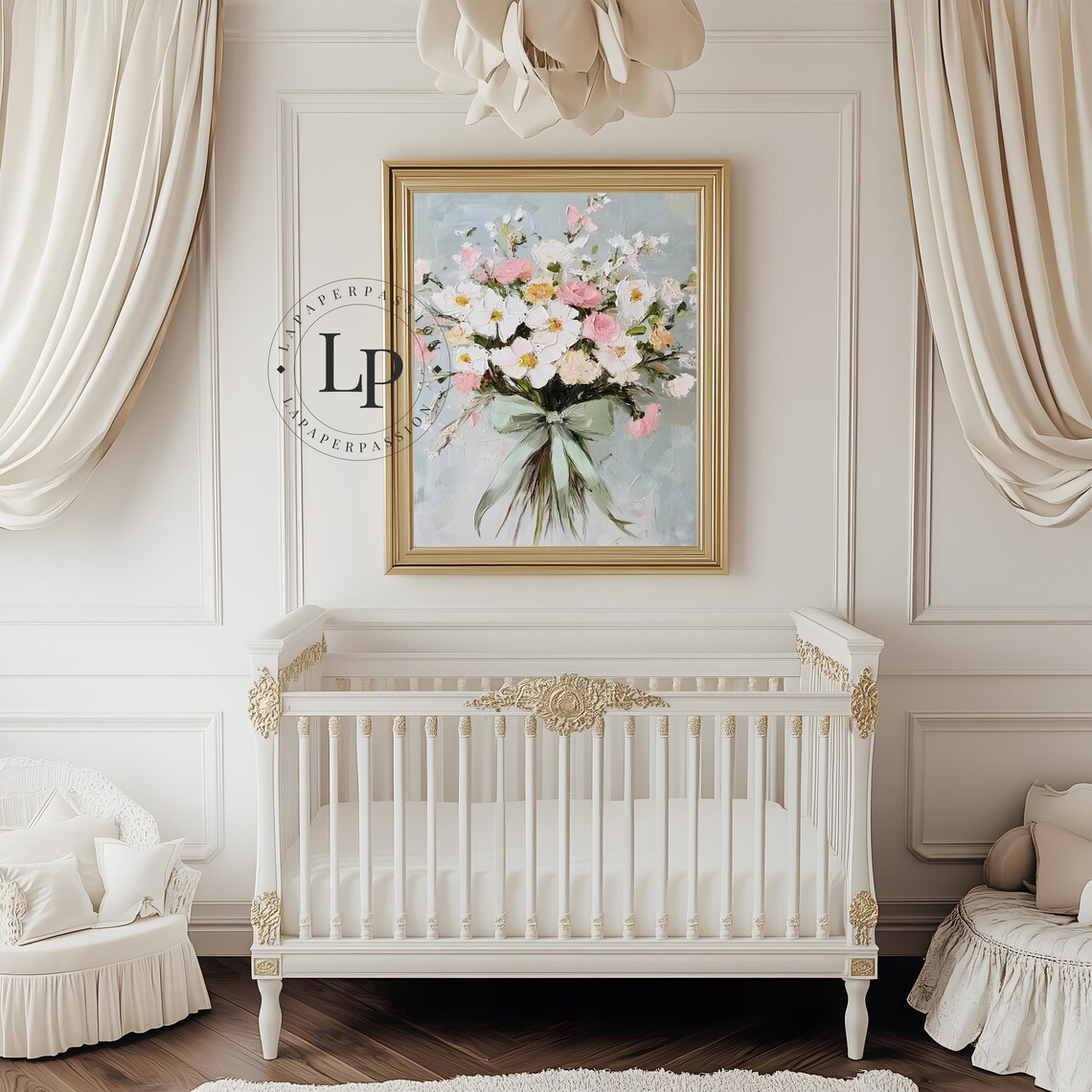 Wildflowers Print, Botanical Home Decor Artwork - Image 2