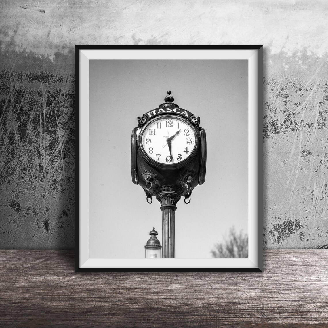 Itasca Illinois Town Clock, Chicagoland Photography - Image 2