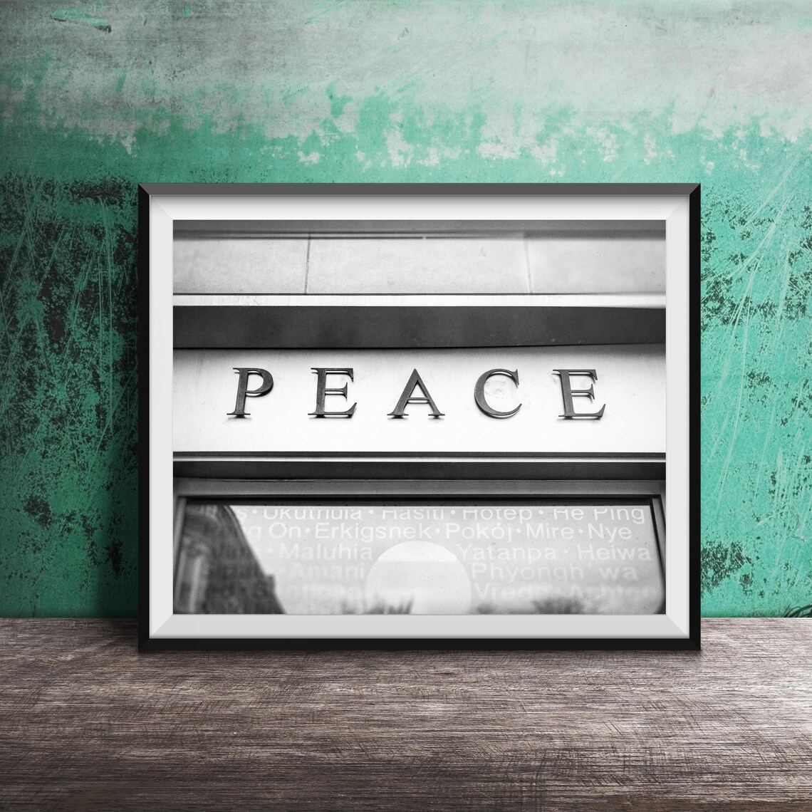 World Peace Home Decor Art Print - Image 2