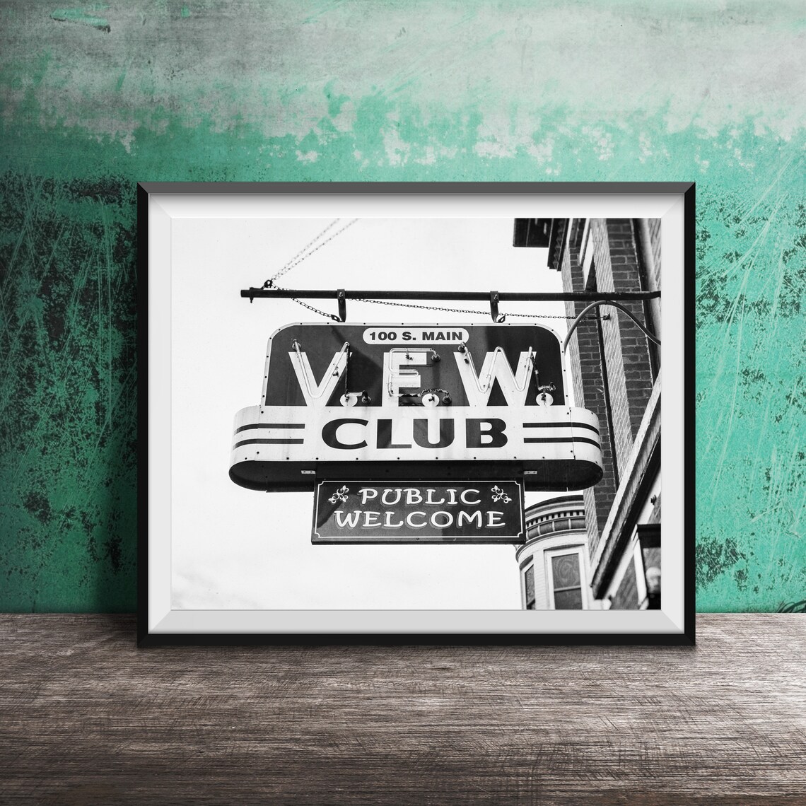 VFW Club Downtown Galena, Galena Illinois Art Print - Image 2