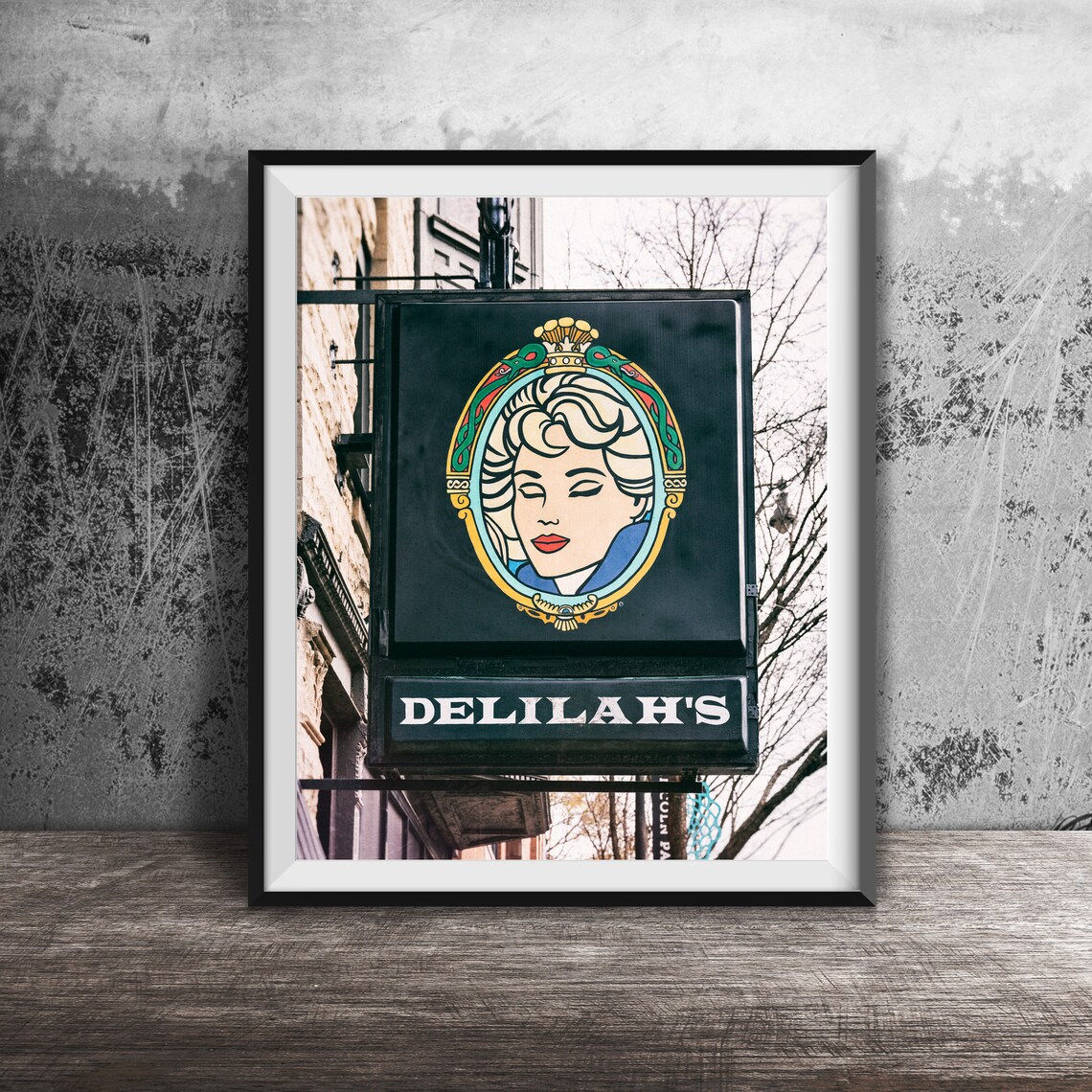 Delilahs Lincoln Park Chicago Restaurant Art Print