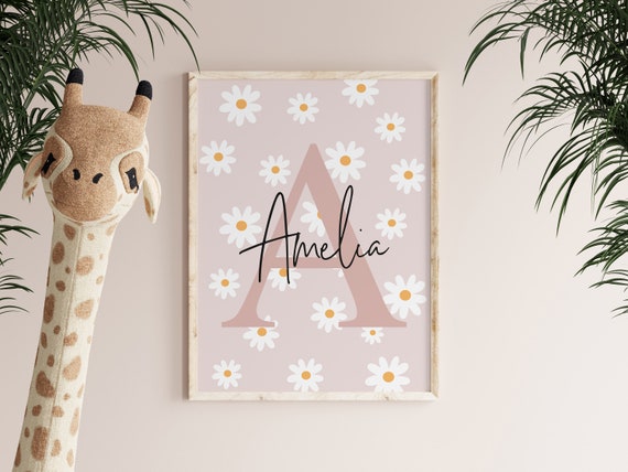 Girl Power Dusky Pink Print Girl Power New Baby Girl Gift Prints For Girls Gift For Baby Girl Nursery Print Dusky Pink