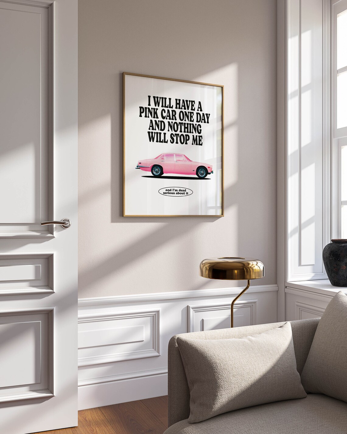 Retro Preppy Aesthetic Poster, Girly Wall Art - Image 2