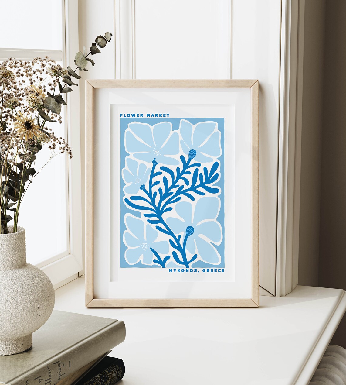 Flower Market Poster, Floral Apartment Decor - Image 2