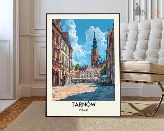 Tarnw Print Wall Art Poster Photo Travel Mexico