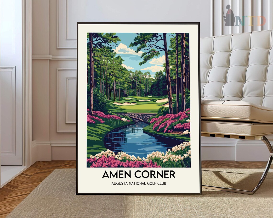 Amen Corner Augusta National Golf Club Art Print