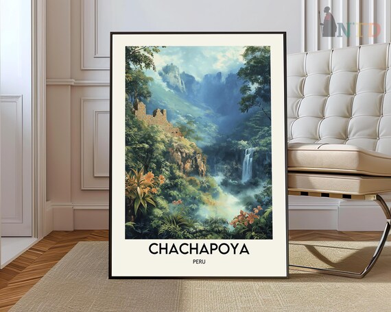 Chachapoya Poster Wall Art Print Photo Travel Peru