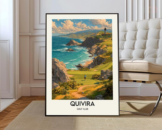 Quivira Golf Club Poster Print, Cabo San Lucas