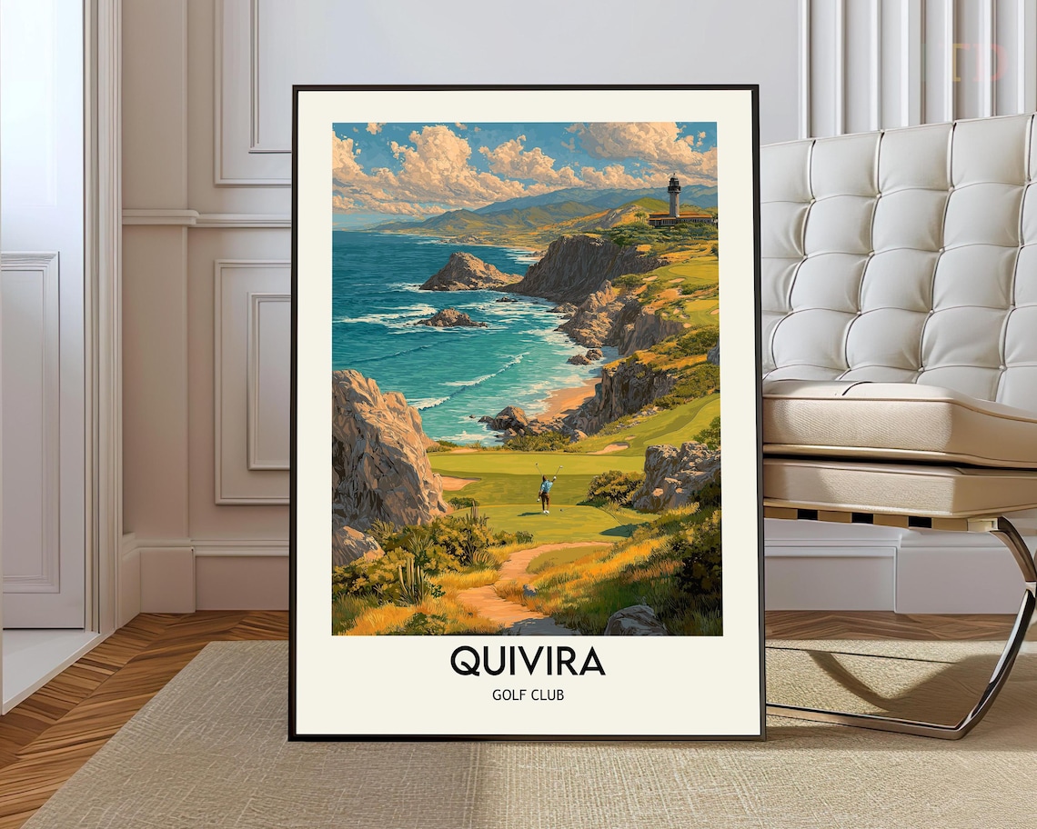 Quivira Golf Club Poster Print, Cabo San Lucas