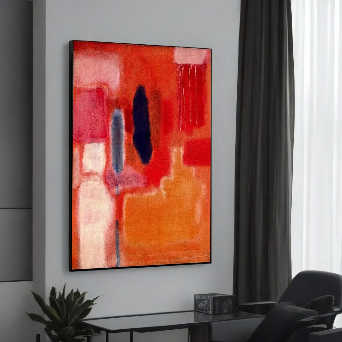 Mark Rothko Abstract Art Print, Modern Art