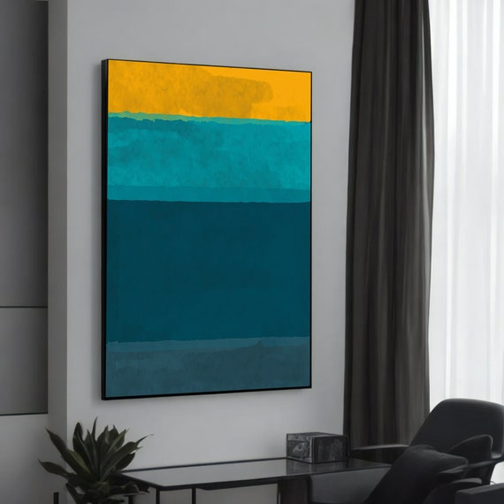Mark Rothko Abstract Modern Art Print