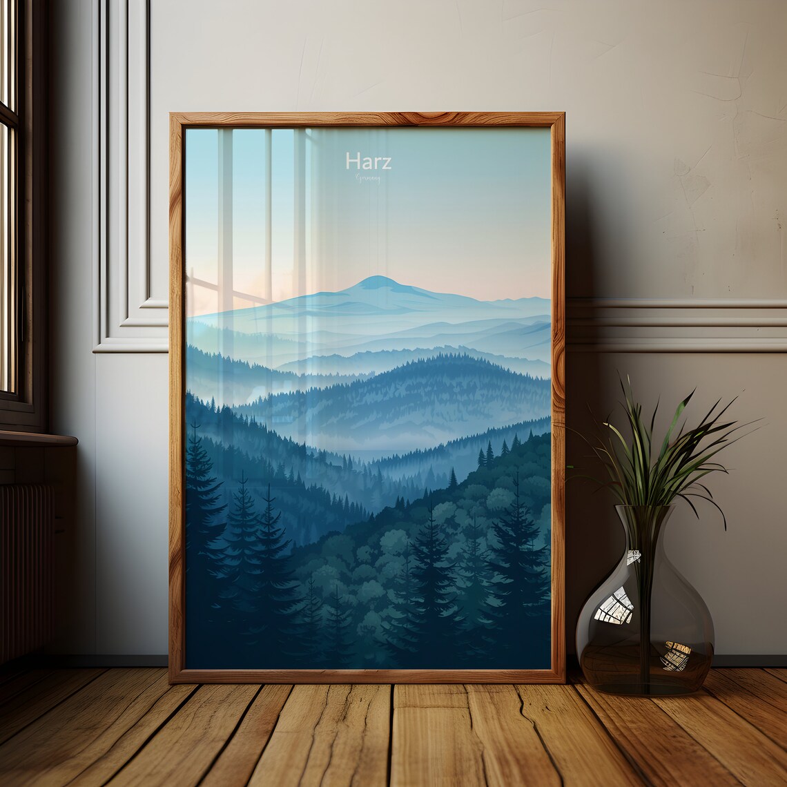 Harz National Park - Hiking Enthusiasts Nature Lovers Poster
