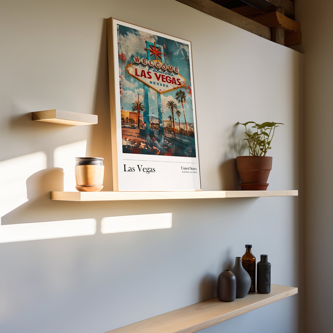 Las Vegas Nevada, Housewarming Gift Poster - Image 2