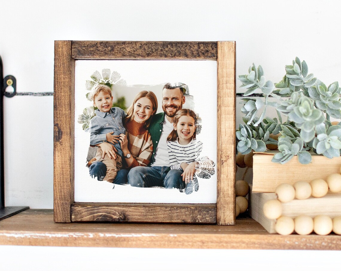 Custom Family Portrait Watercolor-Style Art Print