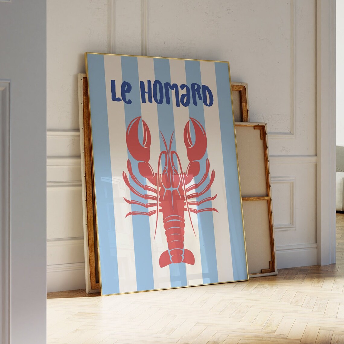 Lobster Print, Vintage Kitchen Wall Art Poster - Image 2