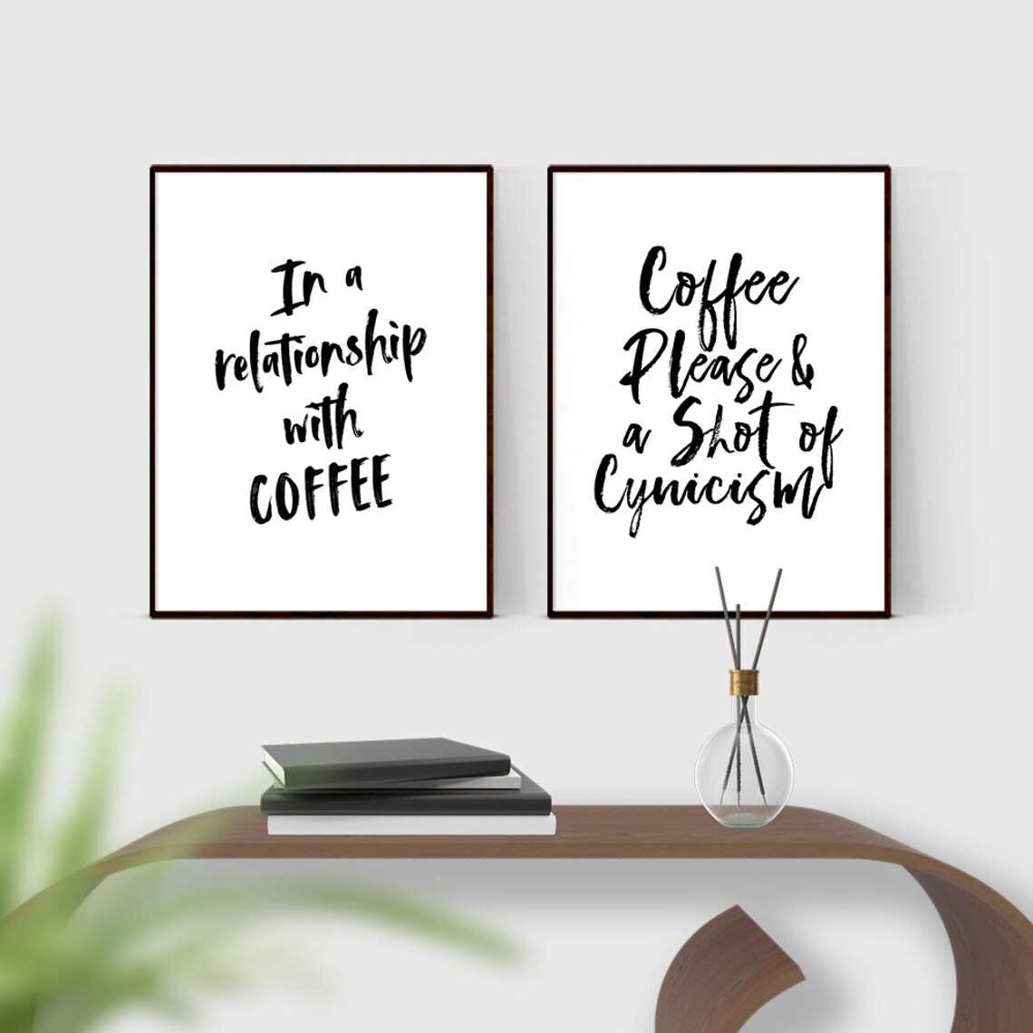 Coffee Lover Gifts Funny Coffee Wall Art Print - Image 2