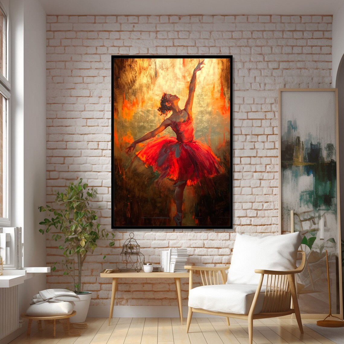 Elegant Ballet Dancer Poster, Graceful Ballerina - Image 2