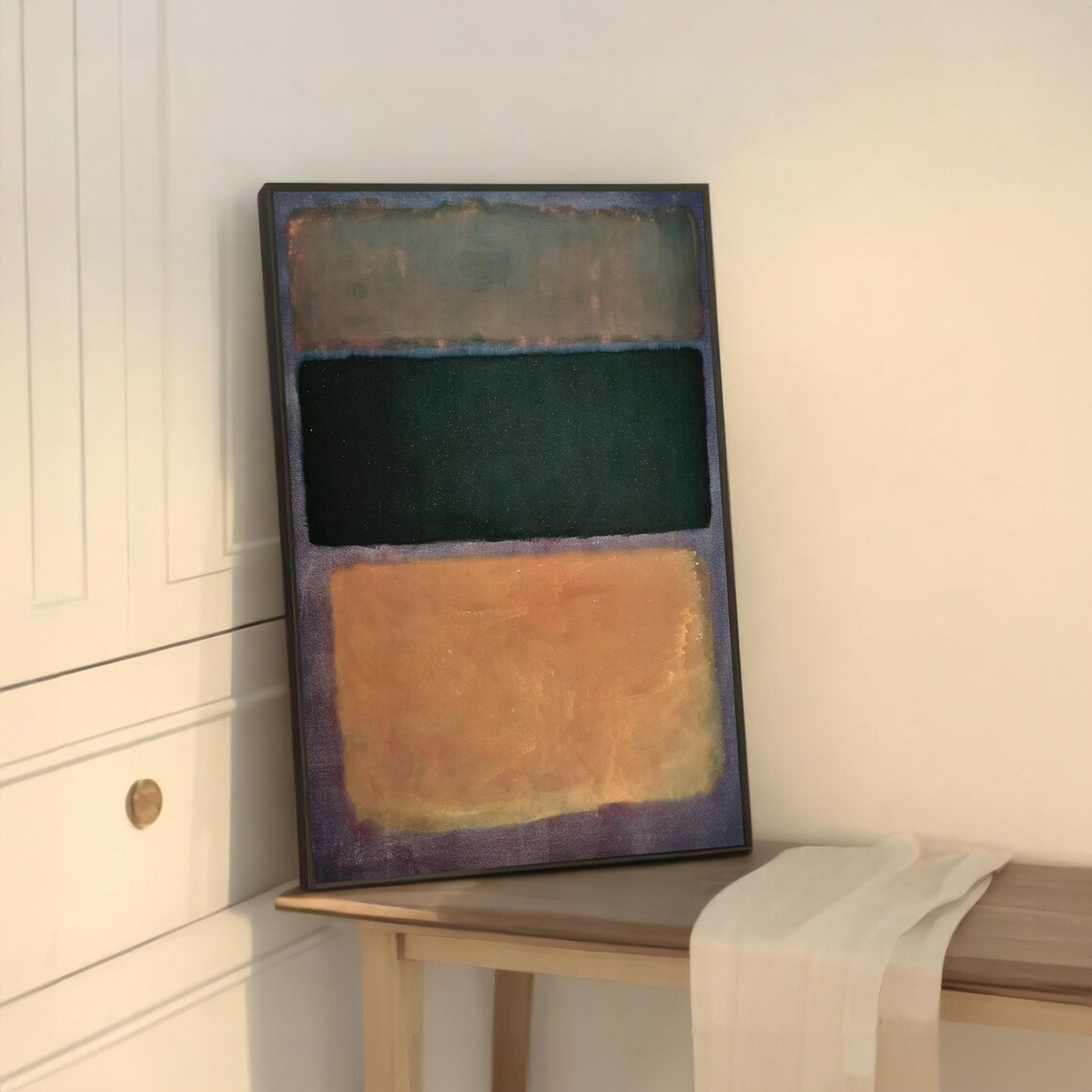 Mark Rothko Style Abstract Art Print, Modern Home Decor - Image 5