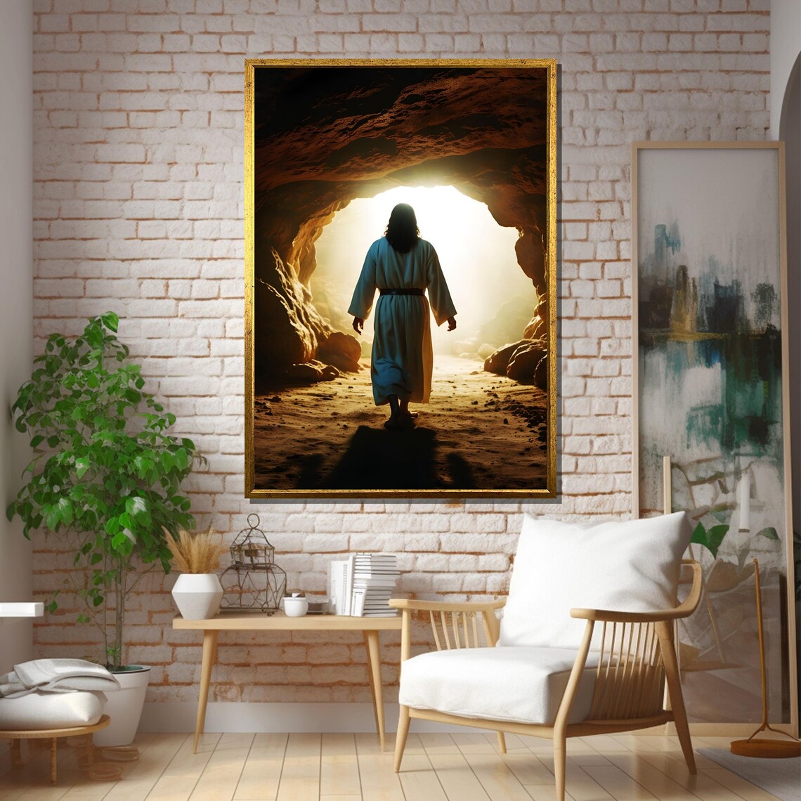 Jesus Walking From The Tomb, Christian Resurrection - Image 5