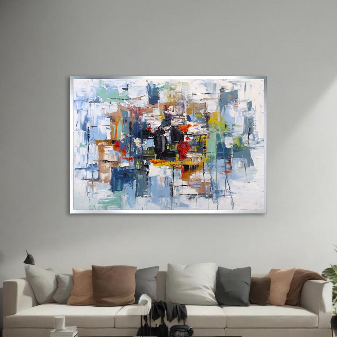 Modern Abstract Wall Art, Contemporary Painting - Image 2