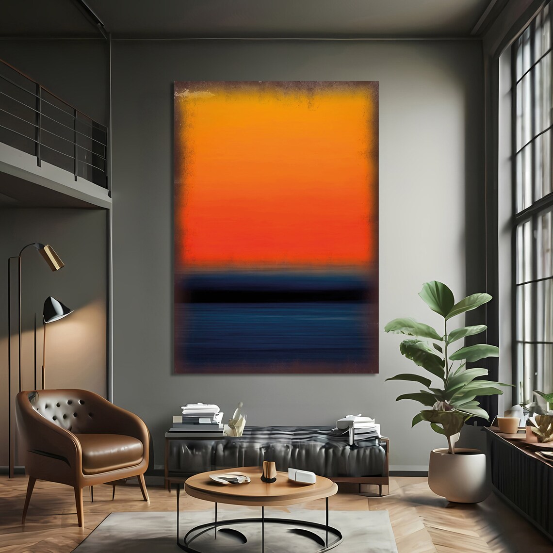 Sunset Serenity Modern Abstract, Mark Rokhto - Image 4