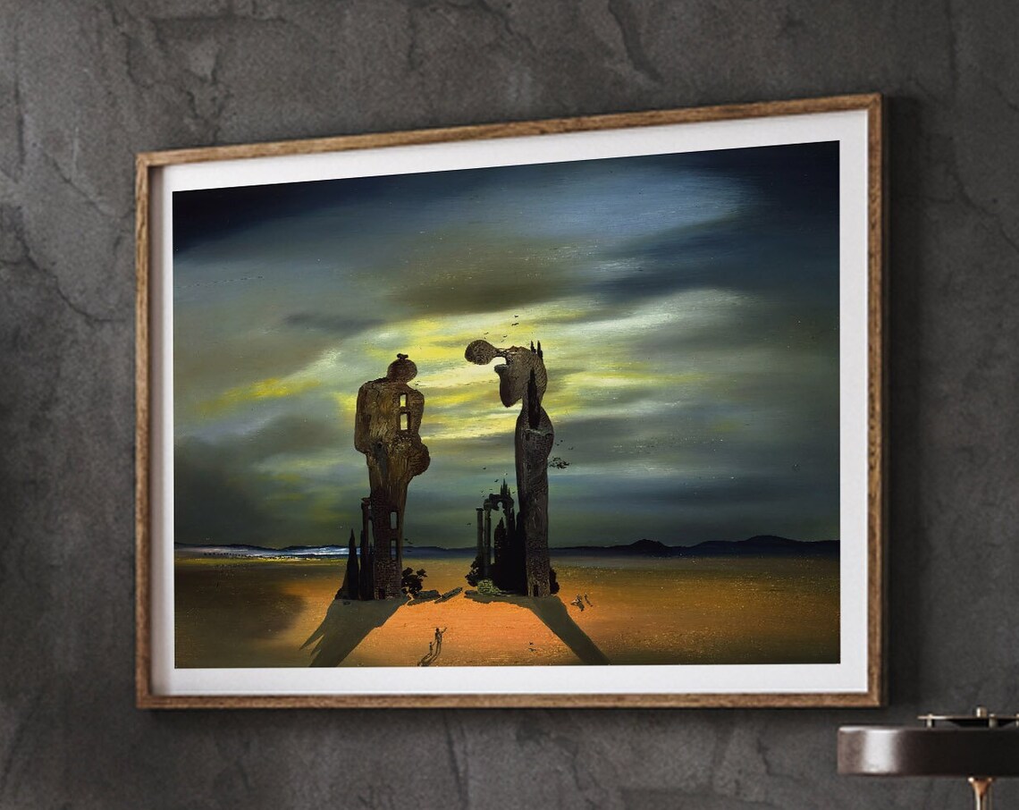 Salvador Dali Archeological Reminiscence Poster