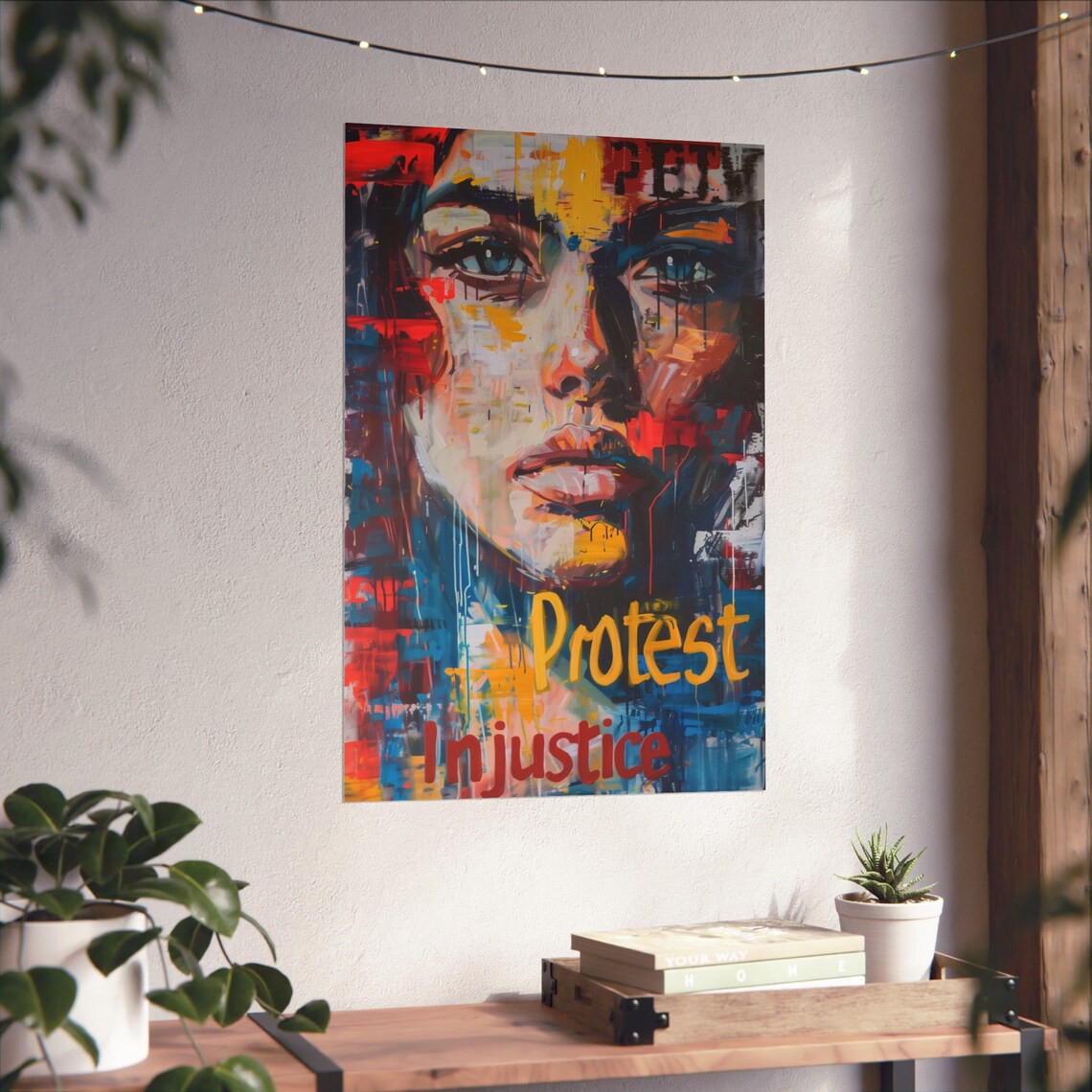 Protest Injustice Activist Political Art Print - Image 4