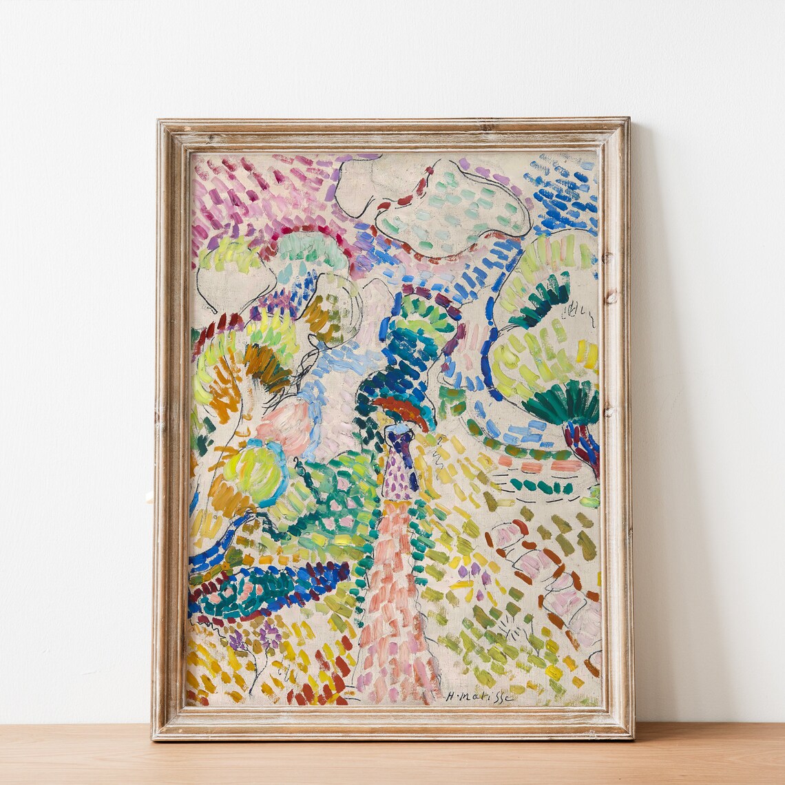 Henri Matisse Oliviers a Collioure Colorful Fauvist Olive Trees Art Poster - Image 4