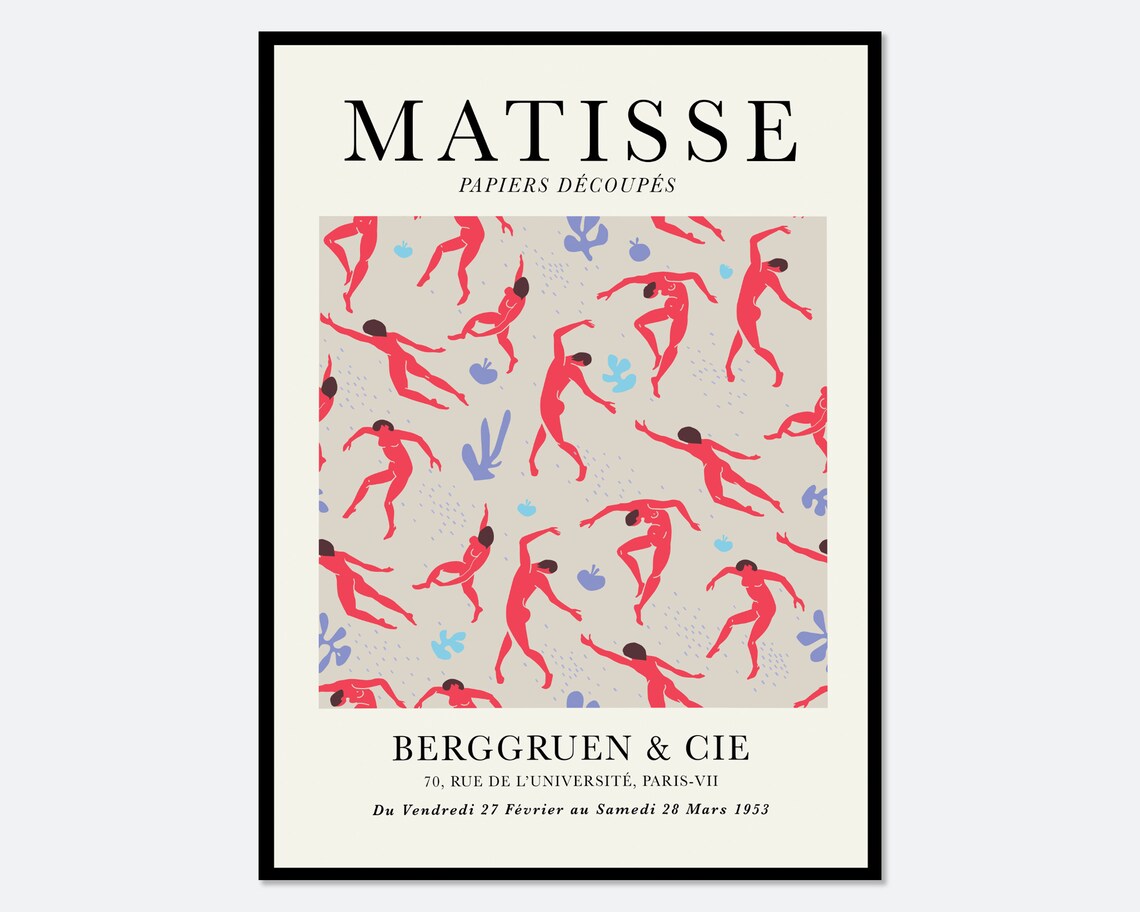 Henri Matisse The Dance Vintage Art Print