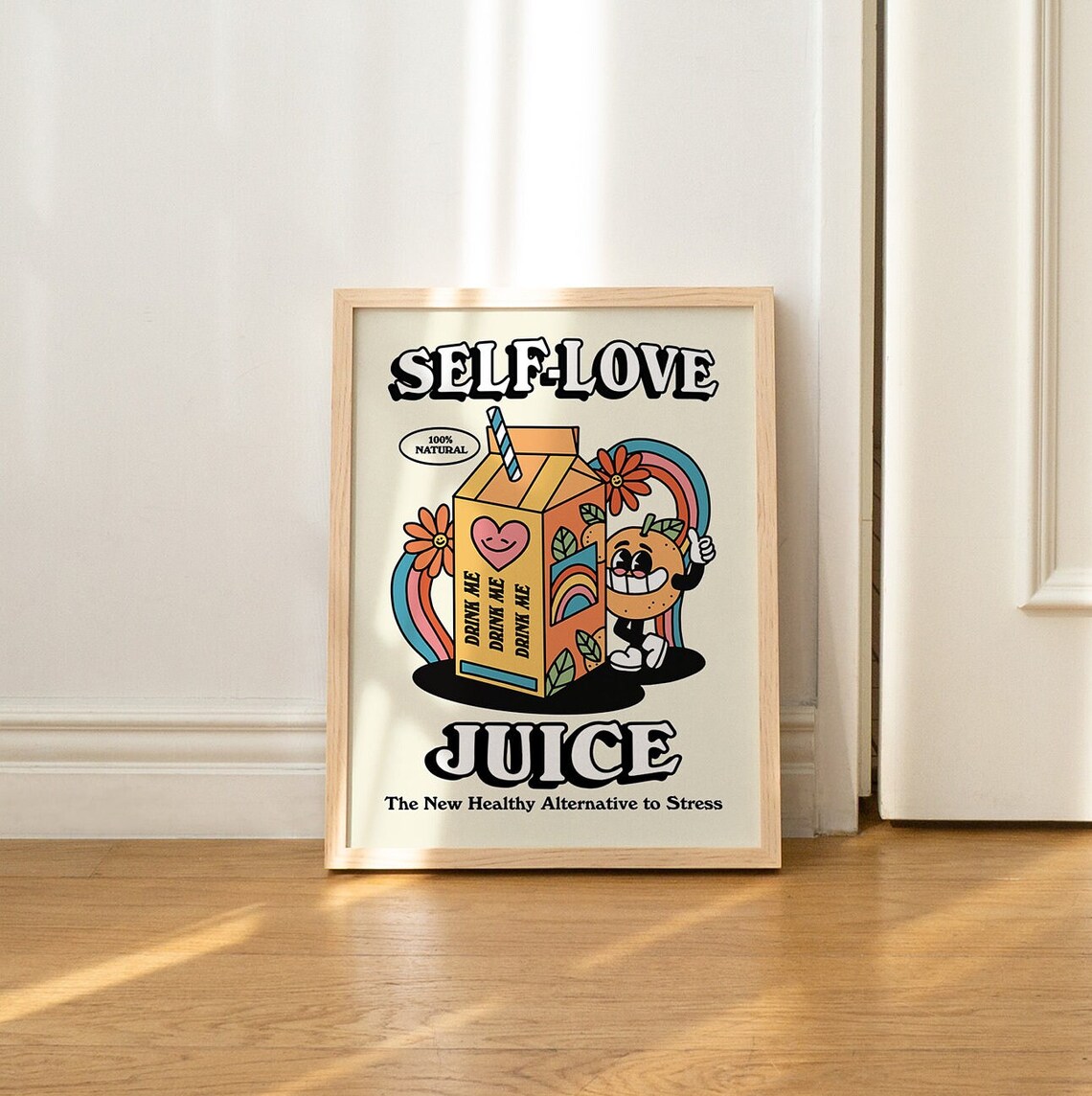 Creative Juice Vintage 70s Poster Art Print - Image 2
