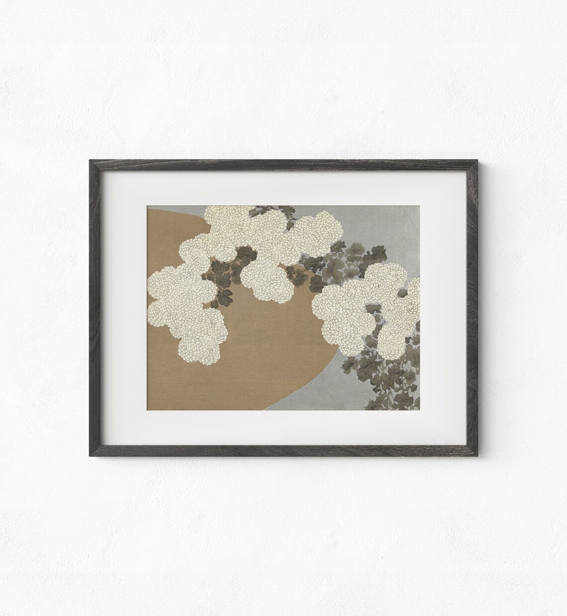 Vintage Japanese Botanical Art Print, Antique Flower - Image 2