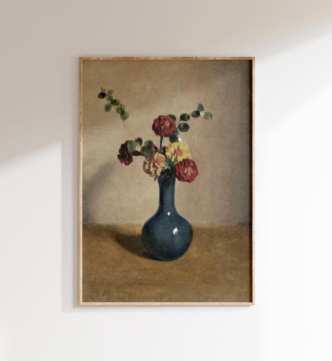 Vintage Floral Still Life Art Print, Antique Flowers - Image 5
