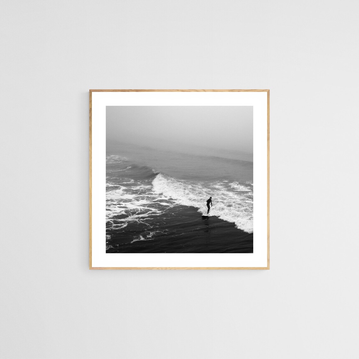 Charleston Surfer Photograph, Coastal Ocean Scene