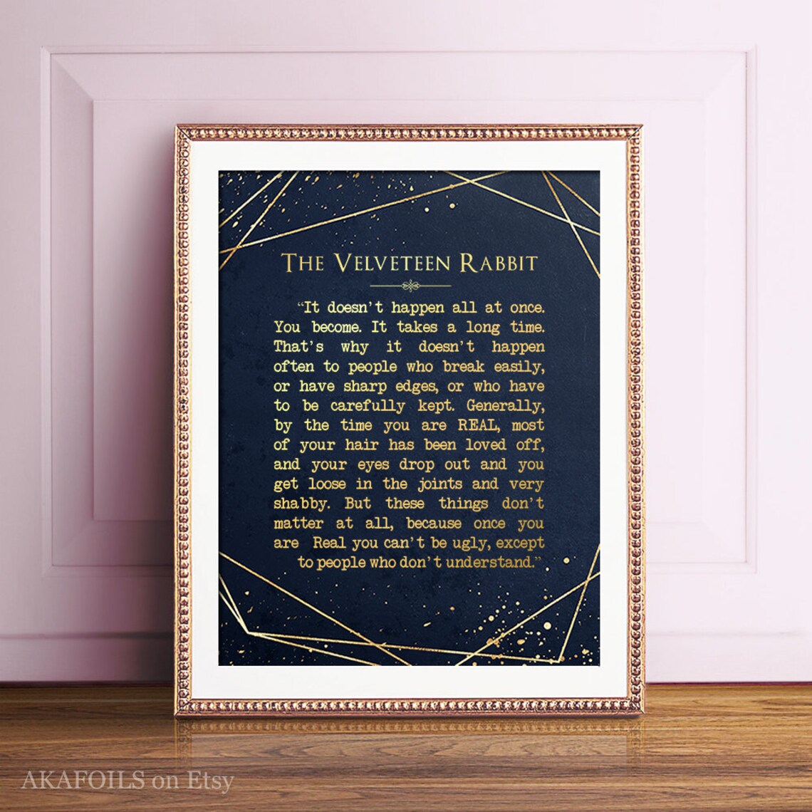 Velveteen Rabbit, Margery Williams Literary Art Print - Image 4