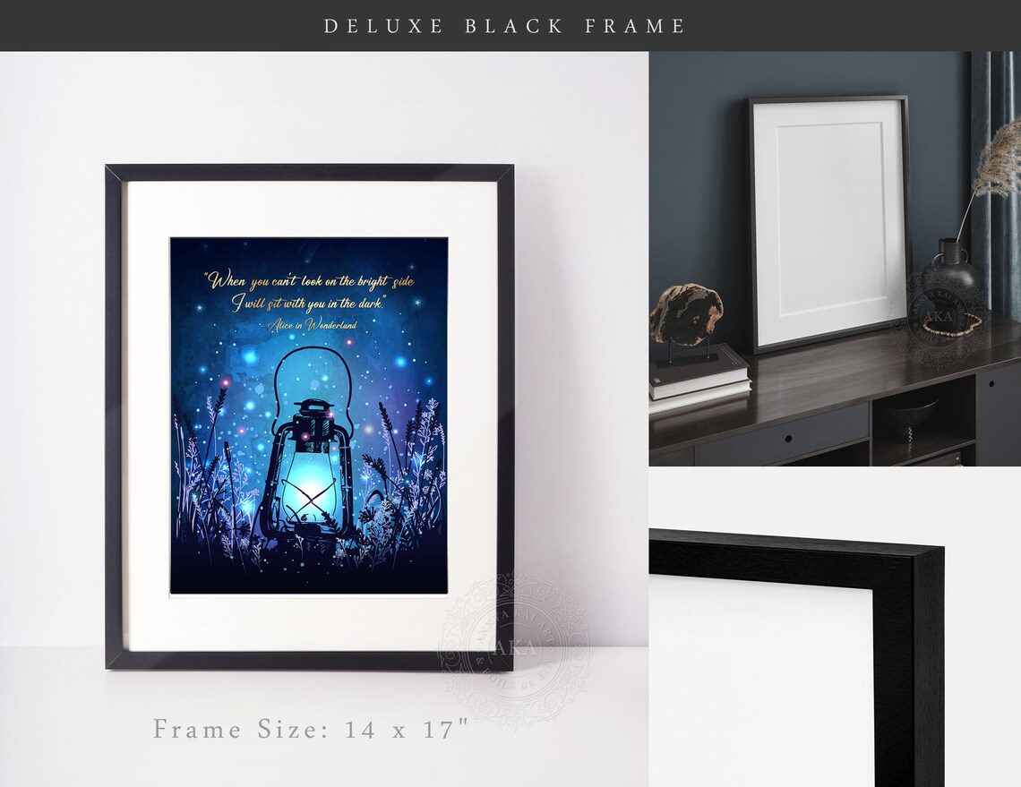 Alice In Wonderland Quotes, Lewis Carroll Art Print - Image 3