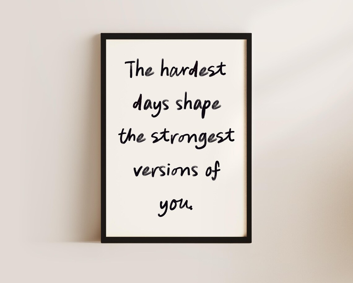 Motivational Quotes Inspirational Wall Art Print - Image 3