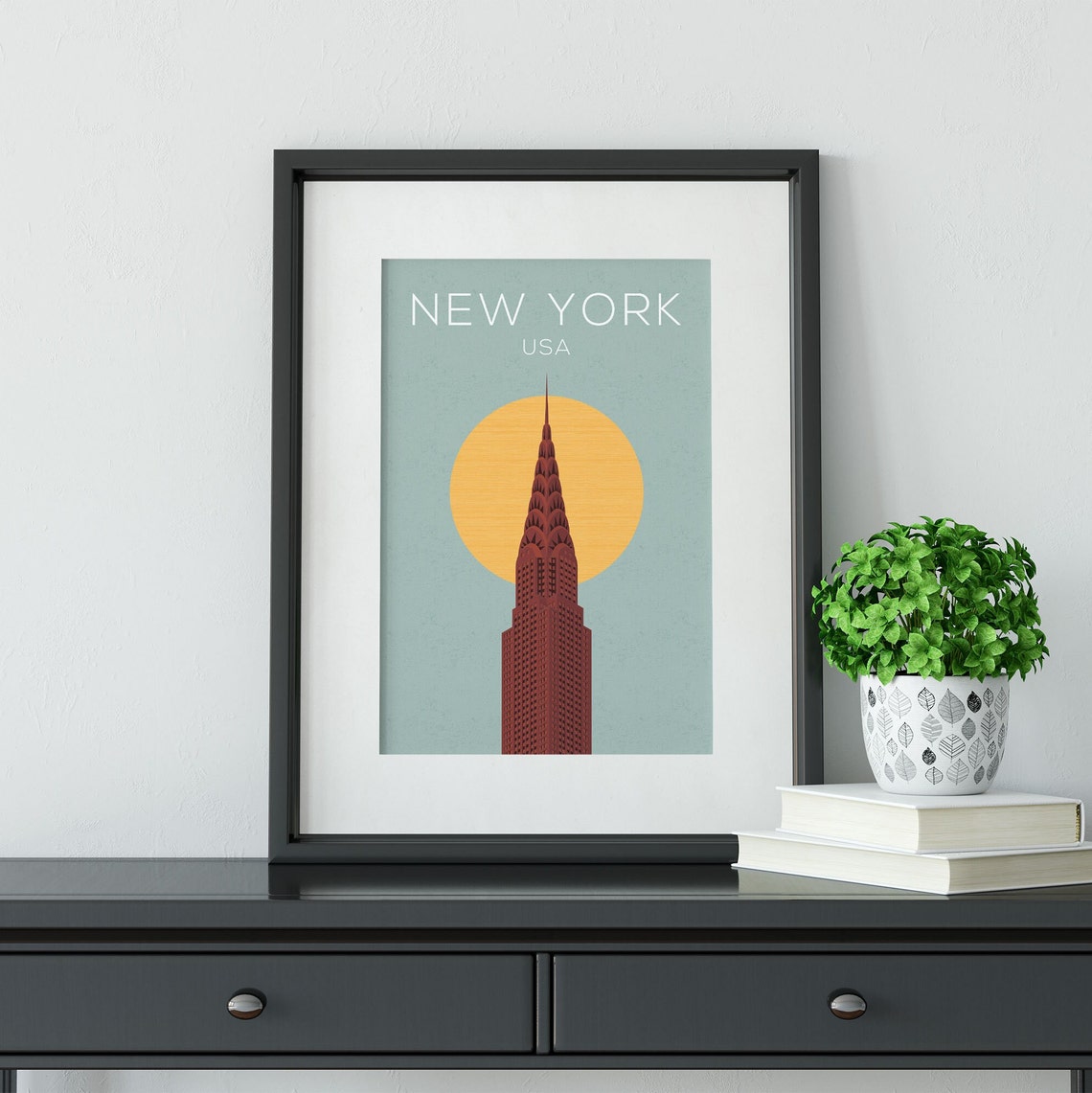 New York Wall Art Art Print New York Print New York Poster New York Travel Poster Wall Art Travel Print New York - Image 4