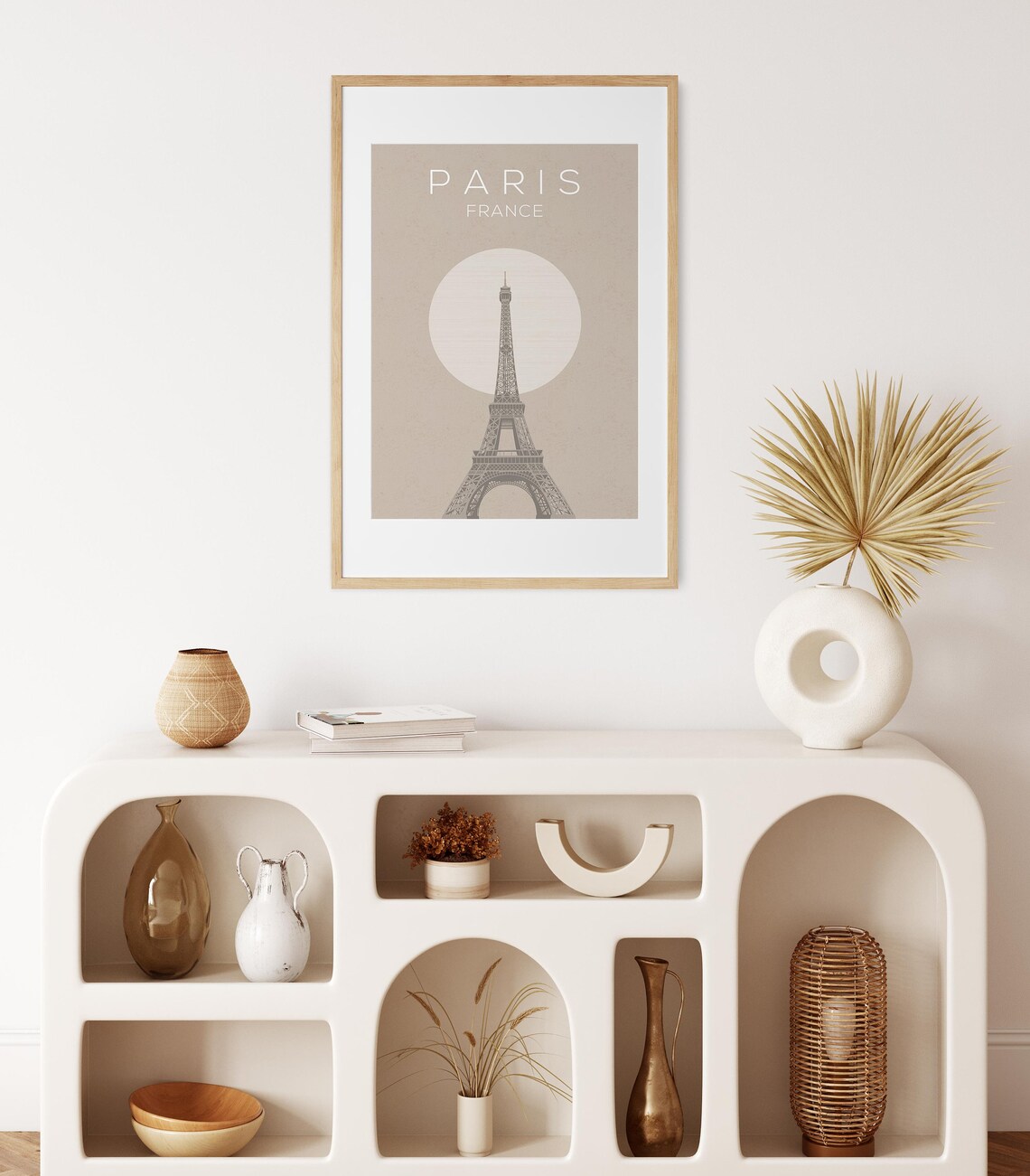 Paris Travel Poster, Neutral Paris Art Print - Image 2