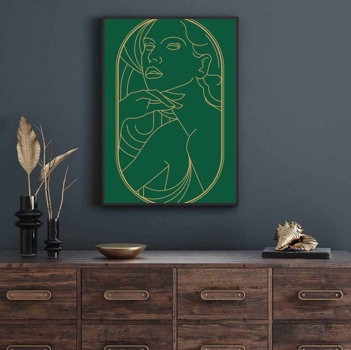 Art Deco Wall Art Print, Vintage Art Deco - Image 3