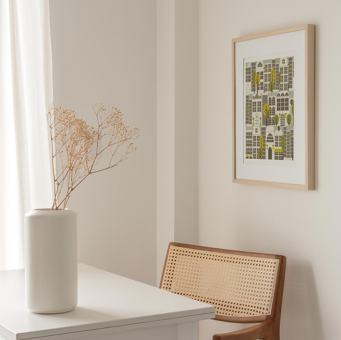House Print, Neutral Modern Wall Art - Image 2