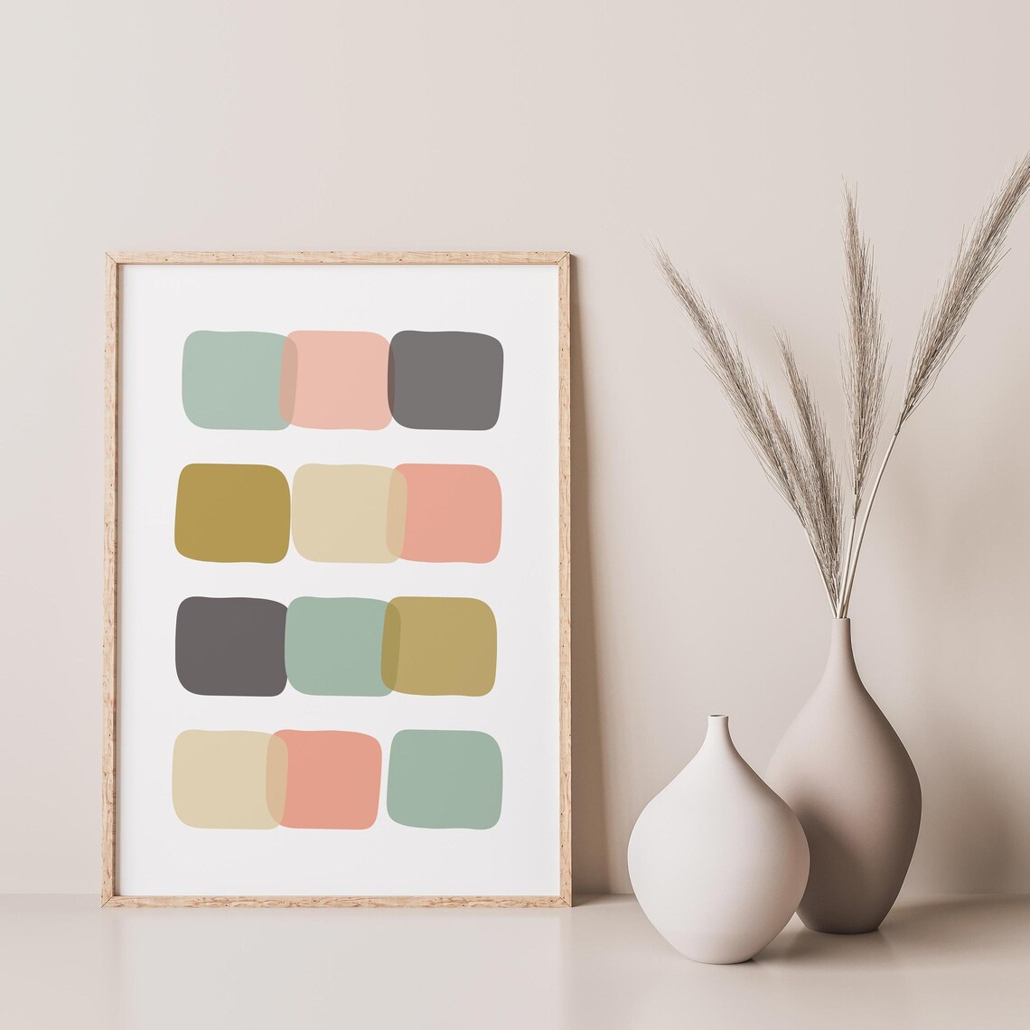 Minimalist Scandinavian Wall Art Print, Modern Decor - Image 3