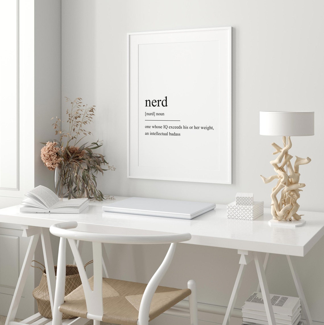 Quotes Nerd Definition Print Wall Art Prints Printables Quote Print Minimalist Print Funny Quotes Quote Prints - Image 3