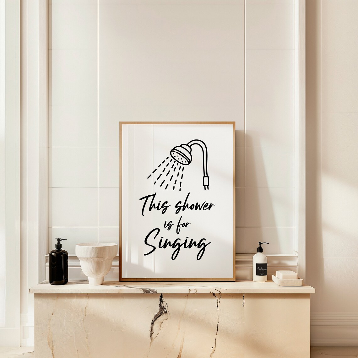 Funny Bathroom Art Posterboho Minimalist Prints Modern Art Bohominimalistdecor Bathroom Art File - Image 2