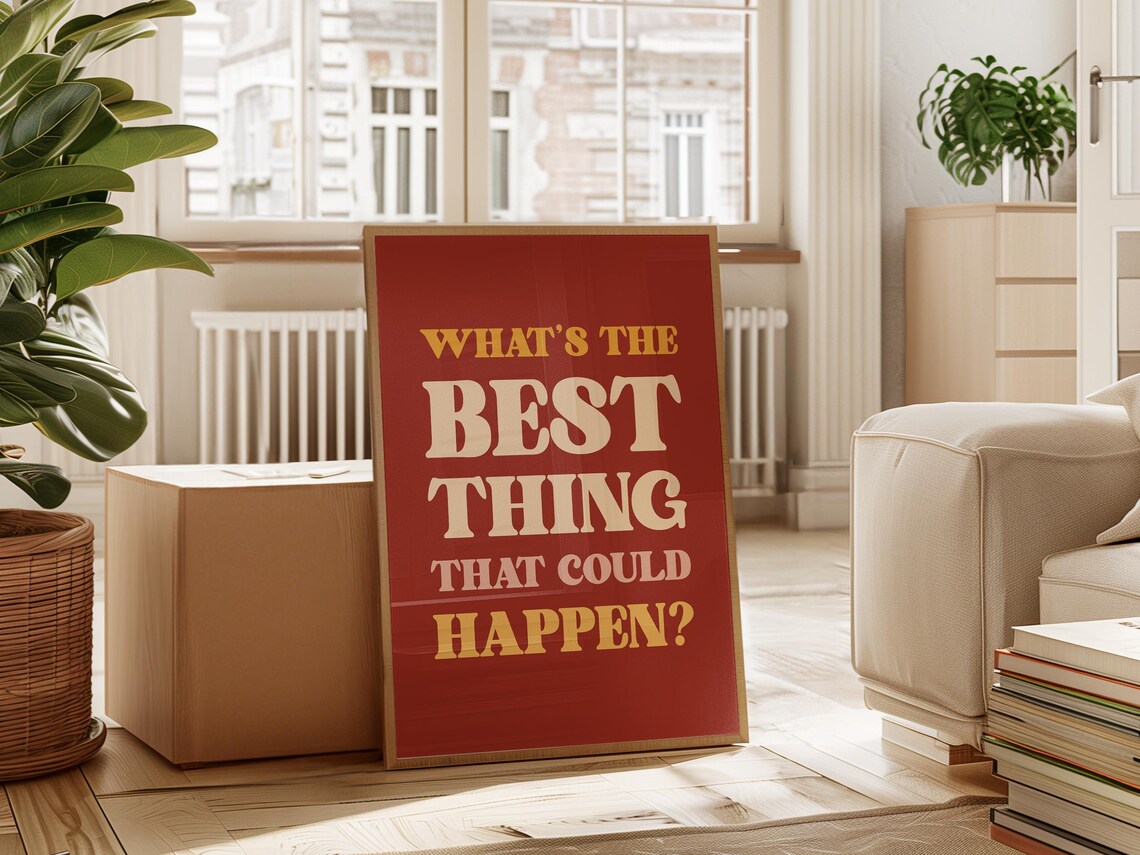What's The Best Thing That Could Happen? Retro Typography - Image 2