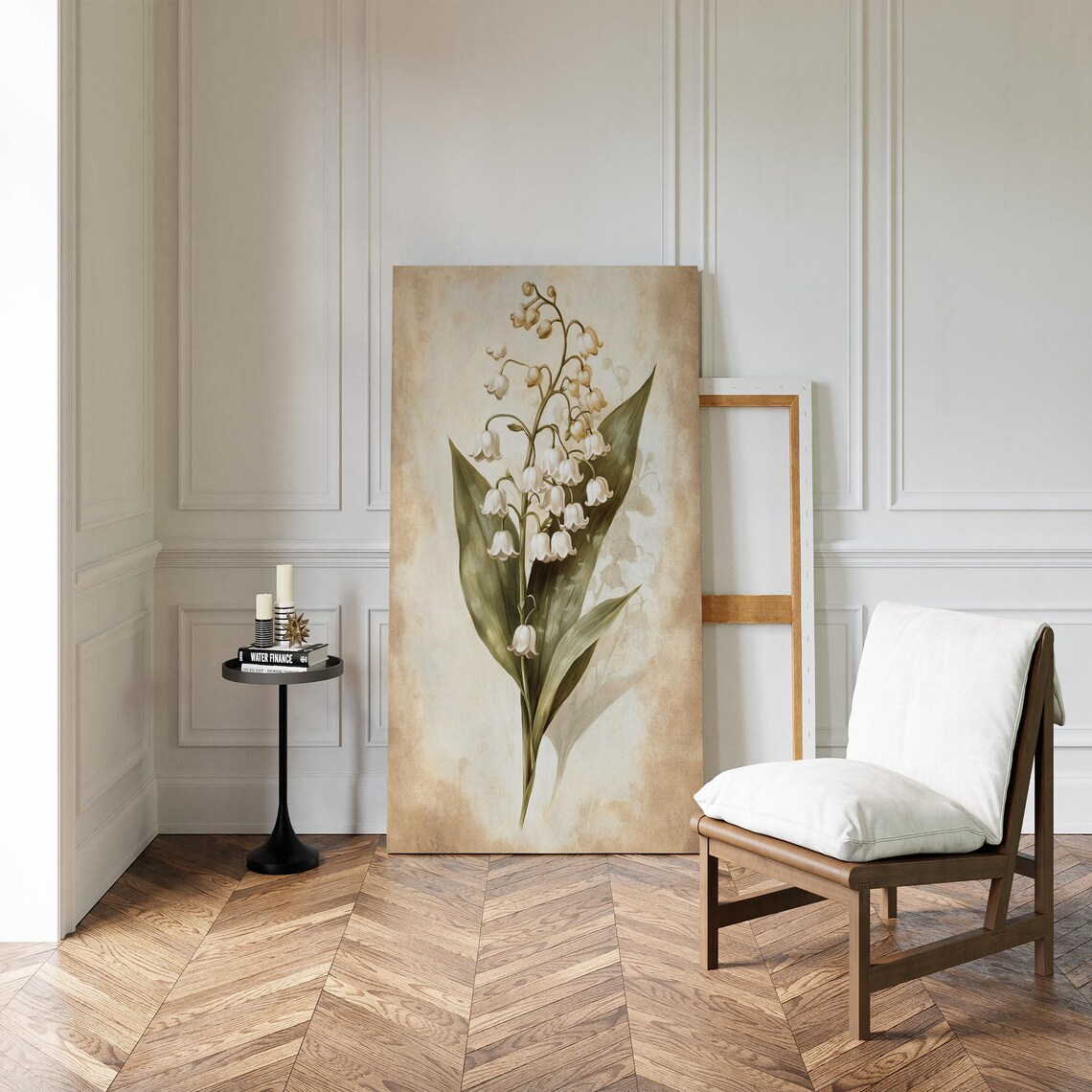 Lily Of The Valley Vintage Botanical Print - Image 2