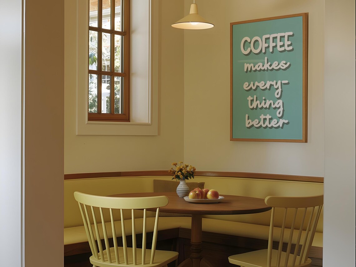 Coffee Makes Everything Better, Kitchen Decor - Image 4