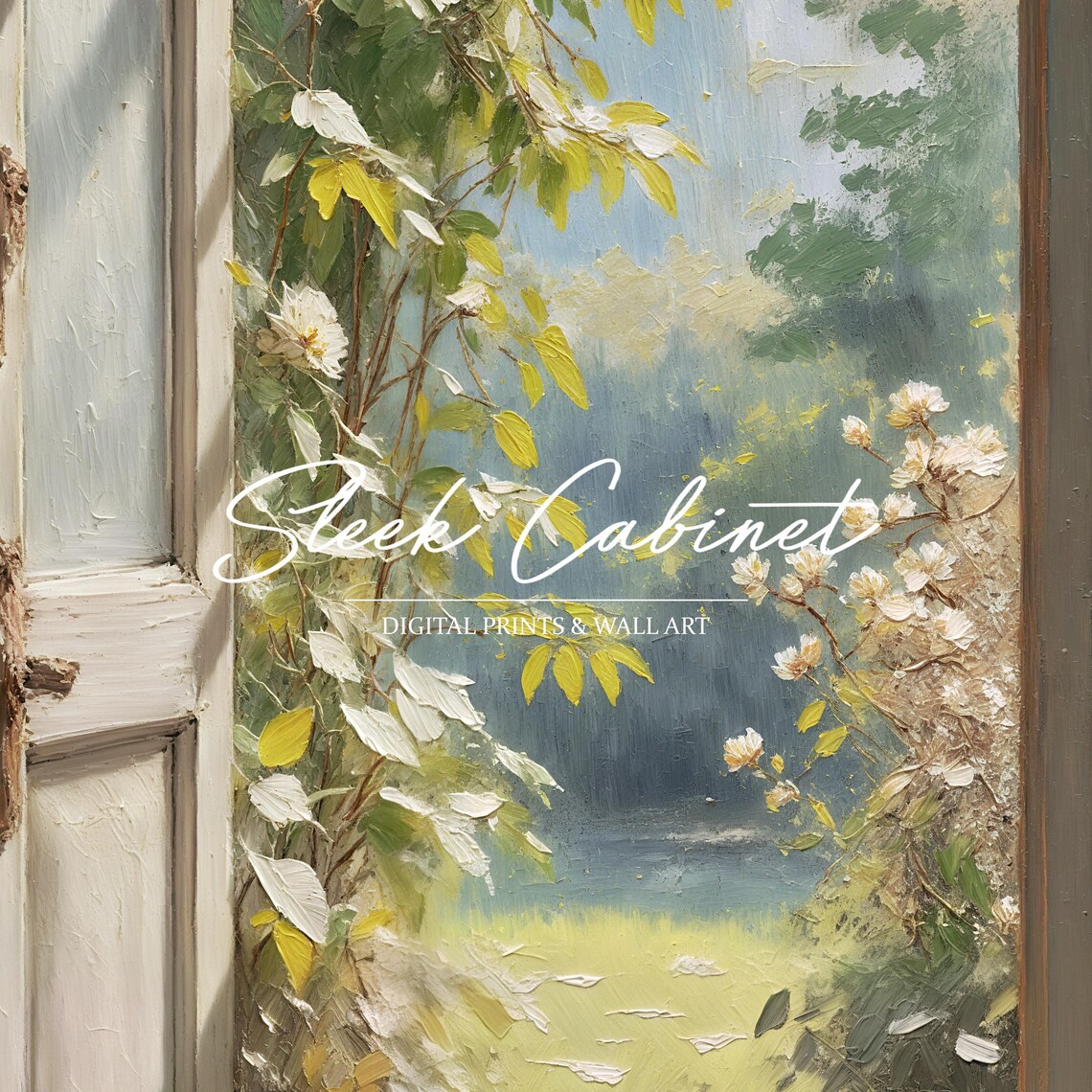 French Country Doorway Print, Cathedral View Art - Image 3
