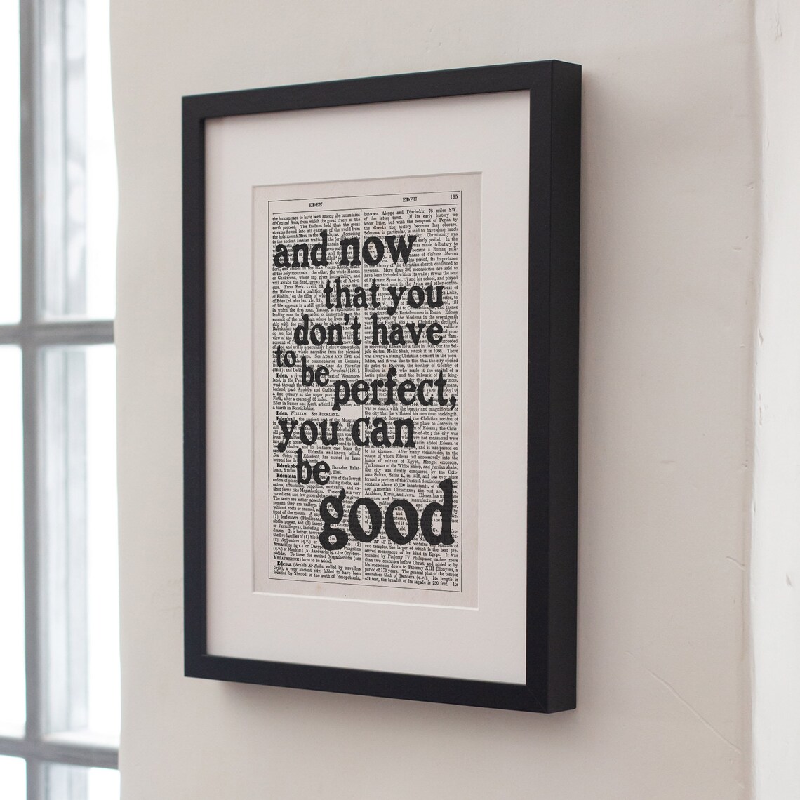 John Steinbeck's East of Eden Quote, Art Print - Image 3